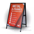 In Stock Freestanding Black Metal A Frame